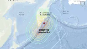 Un terremoto de magnitud 8,8 en Rusia provocó alertas de tsunami en el Pacífico