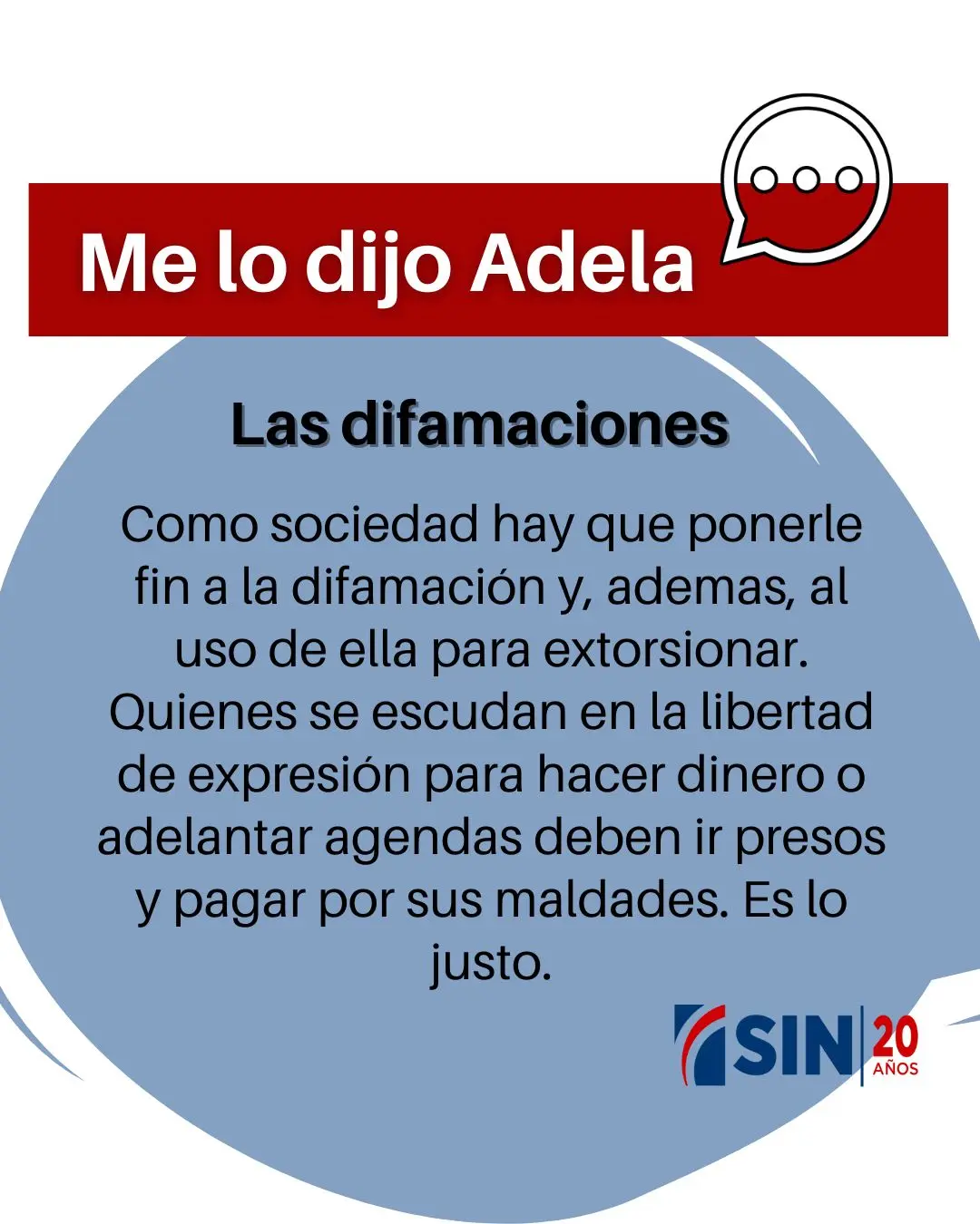 Las difamaciones