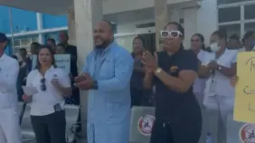Enfermeras inician paro en San Francisco de Macorís en demanda de mejores condiciones laborales