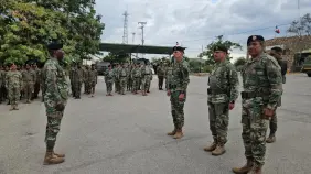 Comandante General del Ejército supervisa destacamentos en zona fronteriza de República Dominicana