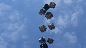 Ayuda humanitaria llega a Gaza gracias a la Fuerza Aérea y Alemania