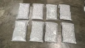 DNCD interviene otros ocho paquetes de marihuana en el AILA
