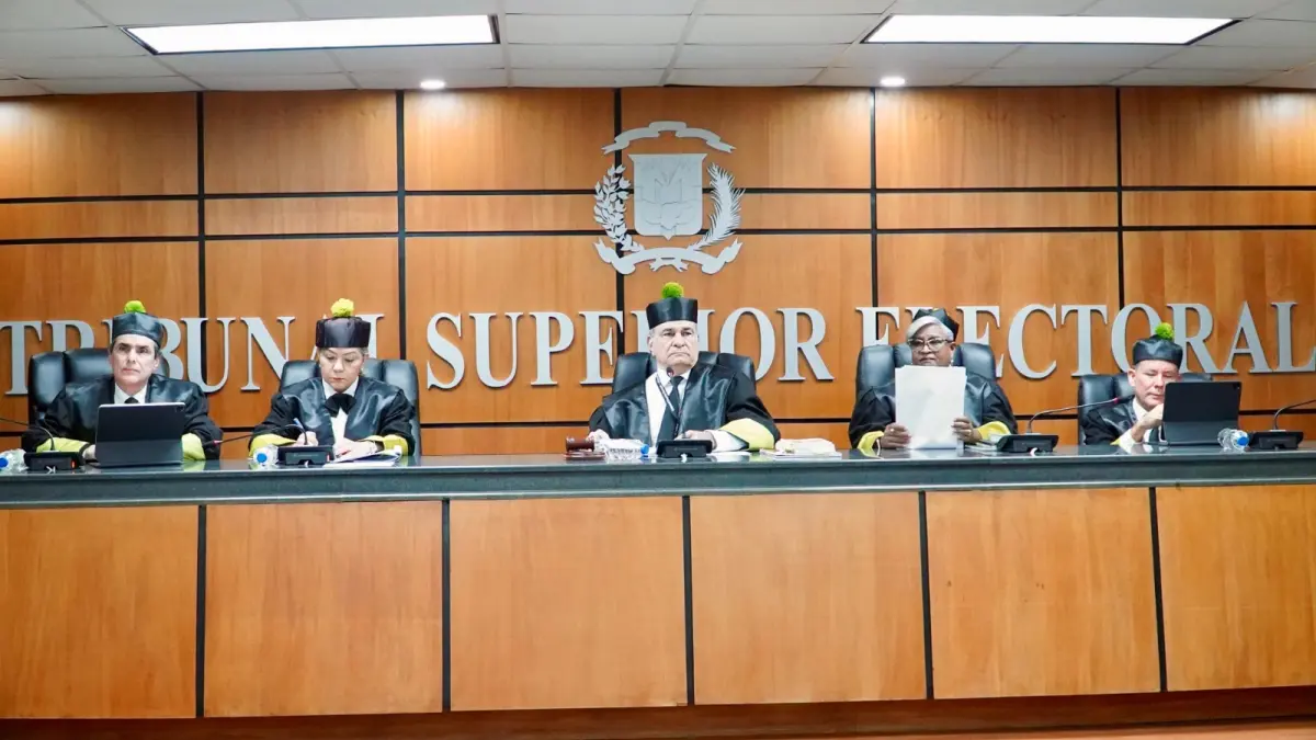 Miembros del Tribunal Superior Electoral (TSE).
