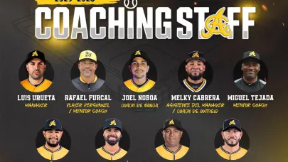 Águilas Cibaeñas anuncian cuerpo de coaches 2025-2026