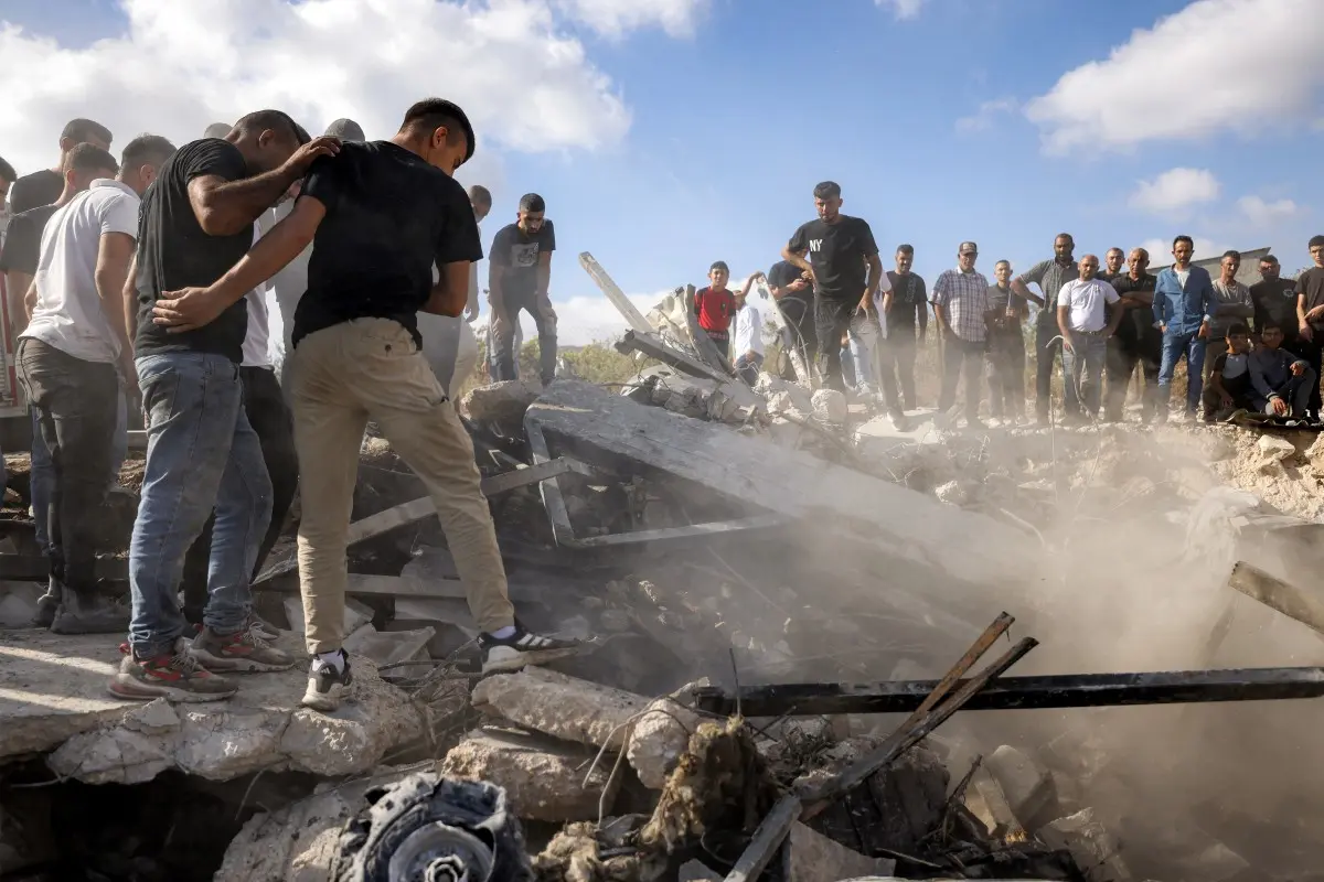 Destrucción en Gaza