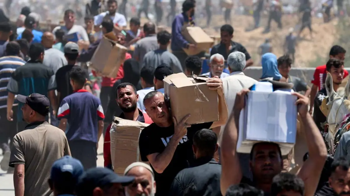 Presidente israelí aseguró que, Israel está permitiendo entrar en Gaza.