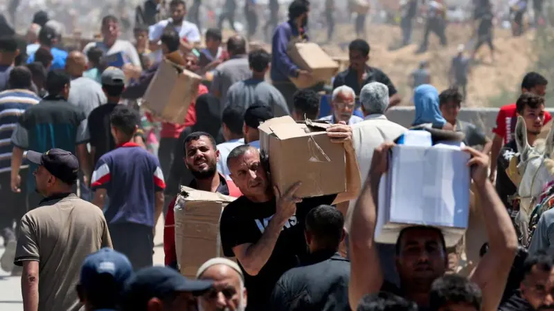 El presidente israelí acusa a la ONU de retrasar la entrega de ayuda humanitaria en Gaza