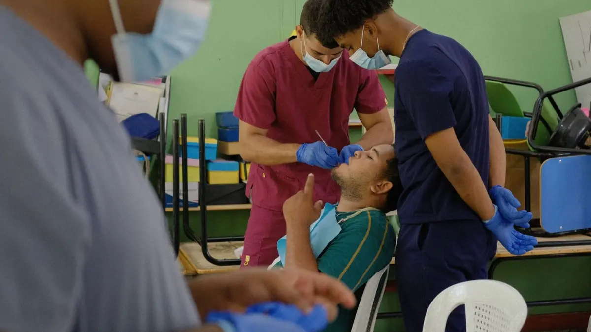 La jornada médica llevada a cabo en el Colegio La Altagracia de esa ciudad este fin de semana.