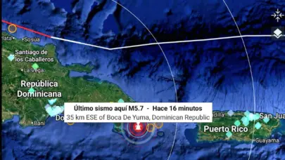 ¿Sentiste el temblor de tierra de esta mañana?