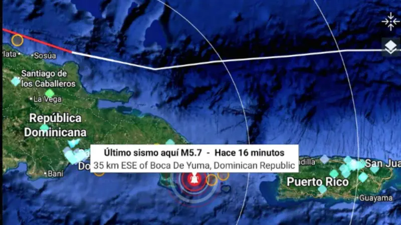 ¿Sentiste el temblor de tierra de esta mañana?
