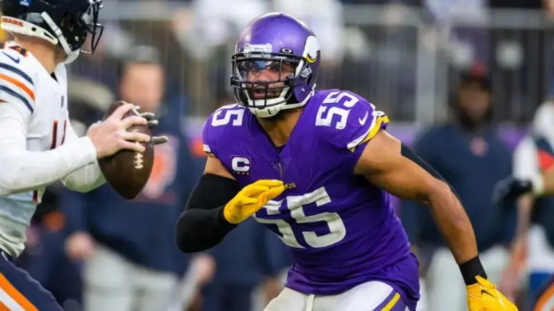 Anthony Barr, estrella de los Vikings, se retira luego de 10 años en la NFL