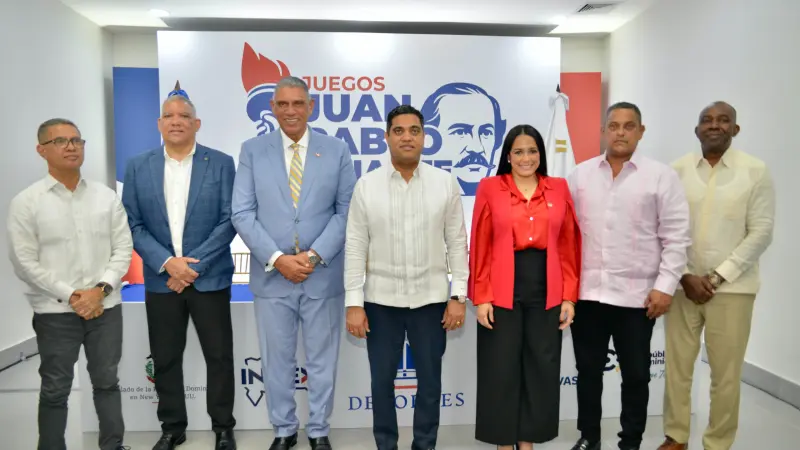 Ministro Kelvin Cruz anuncia Juegos Juan Pablo Duarte en Nueva York