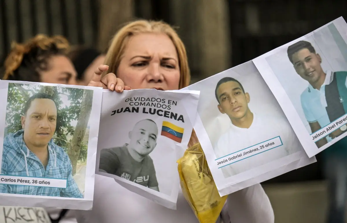 Madres claman la libertad de sus hijos detenidos en Venezuela.