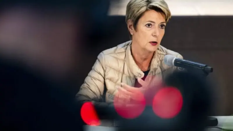 La presidenta suiza se reúne con Marco Rubio para negociar un acuerdo arancelario