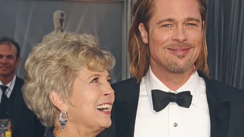 Jane Etta Pitt, madre de Brad Pitt, fallece a los 84 años