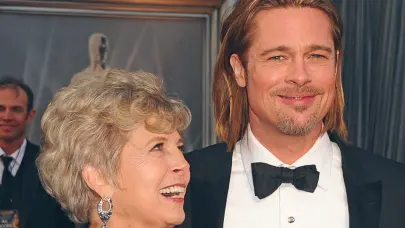 Fallece Jane Etta Pitt, madre de Brad Pitt, a los 84 años