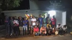 En Guayubín, Ejército detiene a 21 nacionales haitianos en condición migratoria irregular