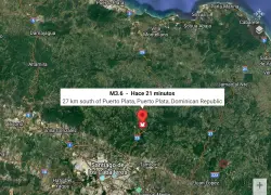 Moderado temblor de magnitud 3.6 sacude parte del Cibao Central