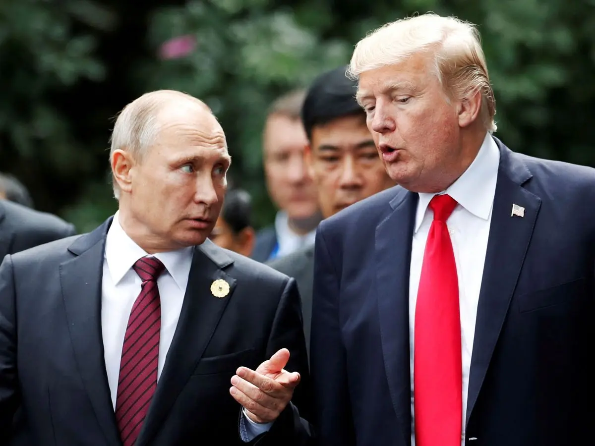 Vladímir Putin y Donald Trump.