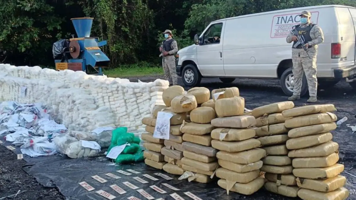 El Inacif destruyó más de 2 toneladas de drogas