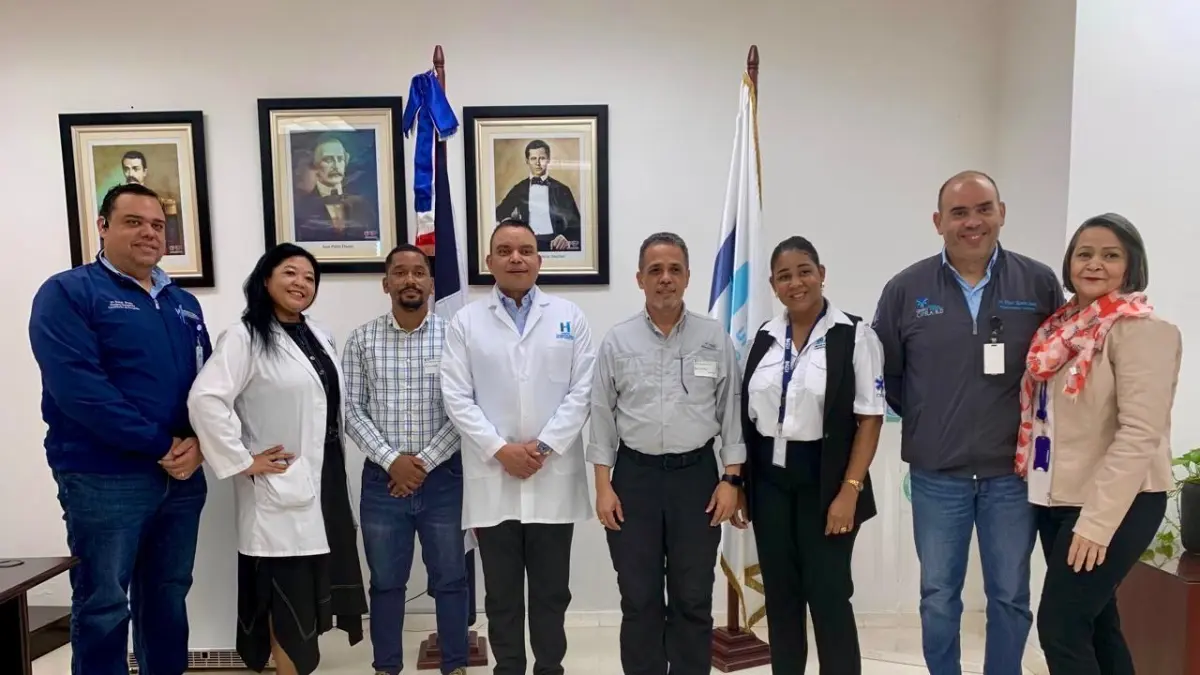 Hospital Ney Arias Lora y DAEH fortalecen acciones para optimizar la atención a pacientes de trauma.
