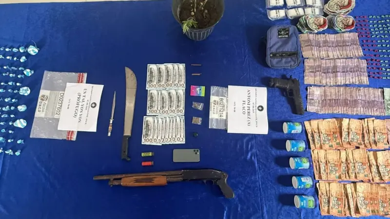DNCD desarticula red de narcotráfico en Santo Domingo Este y arresta dos