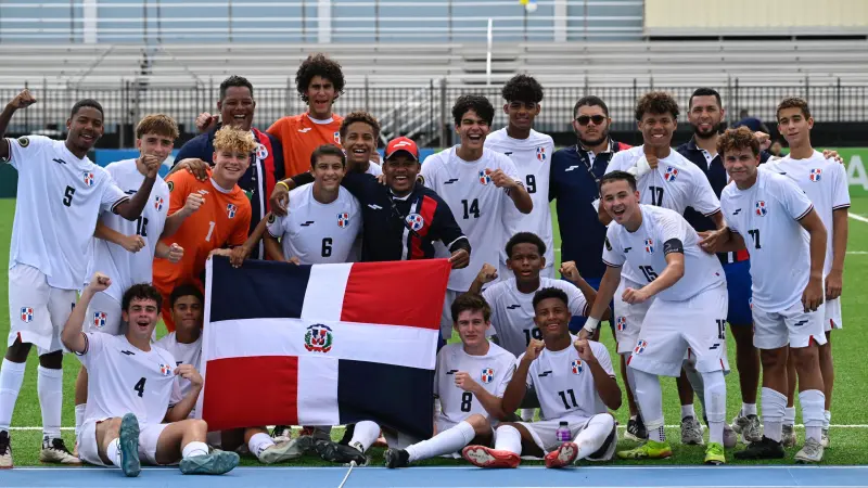 Selección Dominicana Sub-15 arrasa a Guyana con un marcador de 6-0