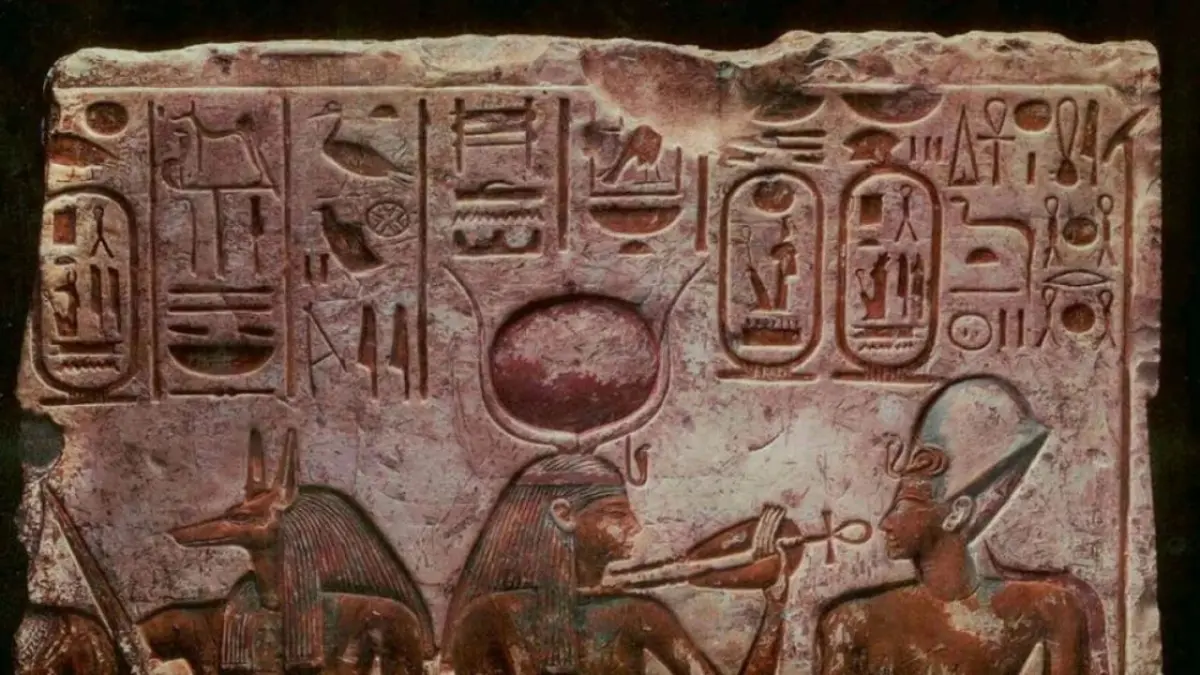 Objeto antiguo de Egipto.