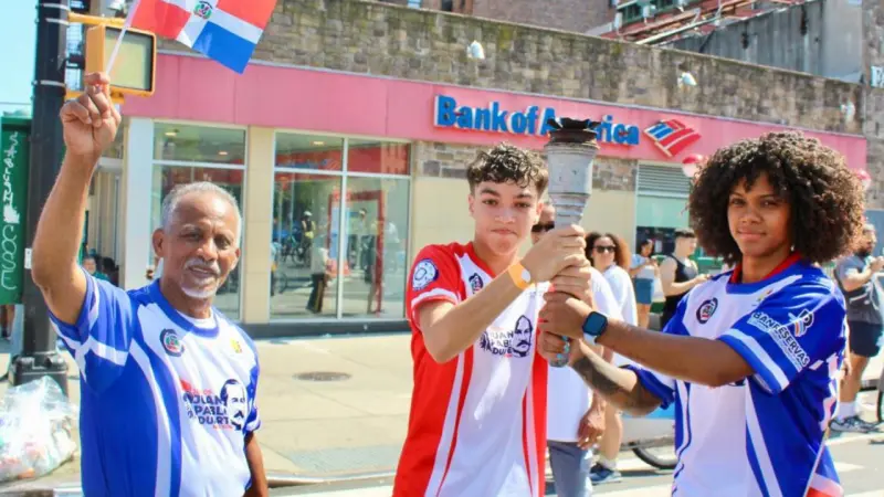 El fuego de los Juegos Deportivos Juan Pablo Duarte en NY inició su recorrido