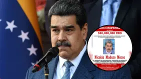 Policía respalda a Maduro tras anuncio de recompensa de EE.UU.