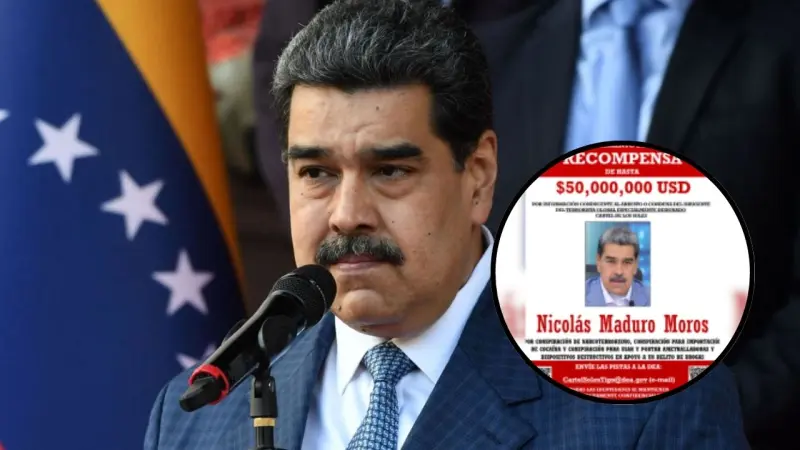 Policía respalda a Maduro tras anuncio de recompensa de EE.UU.