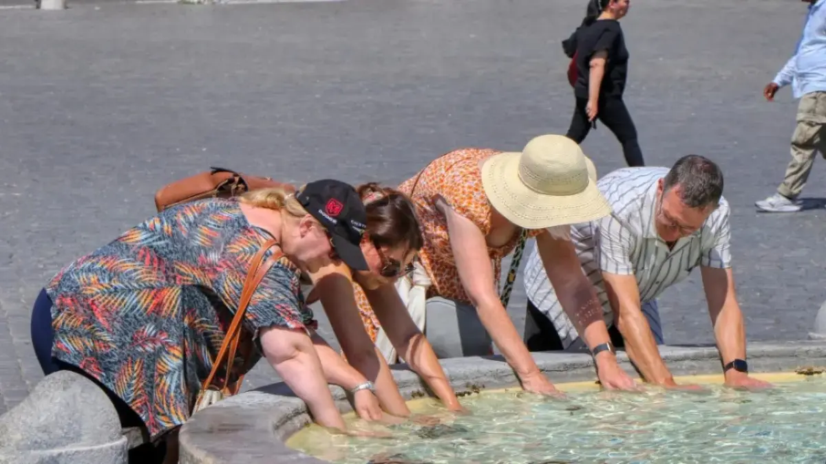 Italia continúa bajo una intensa ola de calor que se prolongará hasta el fin de semana