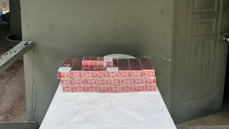 Ejército incauta 5000 cigarrillos de contrabando en Dajabón