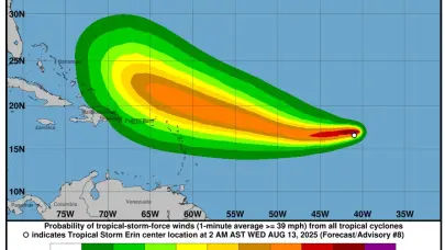Activan el estado portuario Whiskie en puertos de Puerto Rico e Islas Vírgenes por Erin
