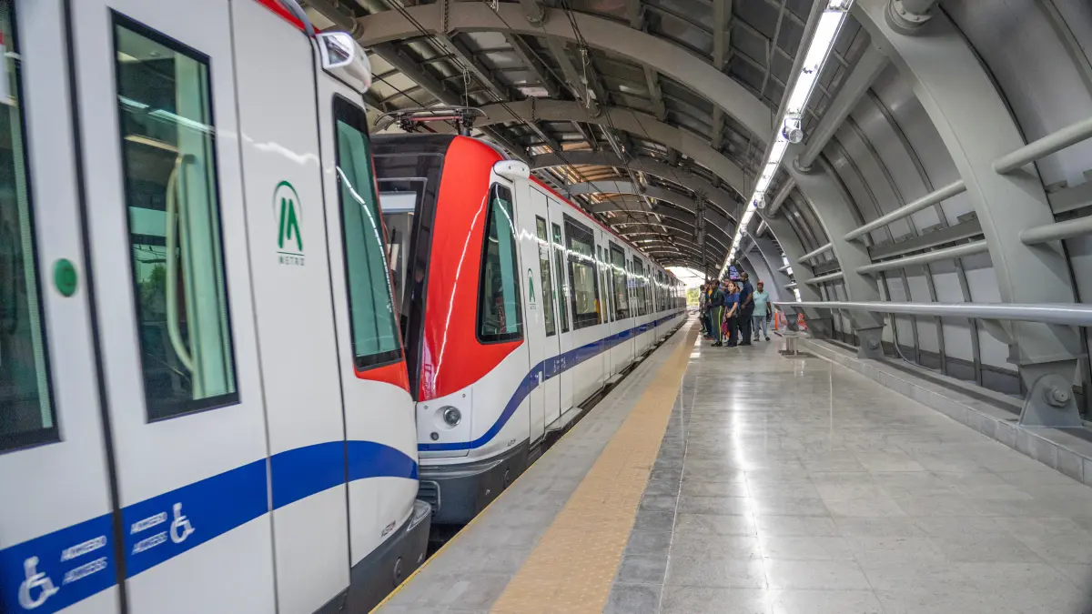 Metro de Santo Domingo.