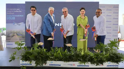 Presidente deja iniciada construcción de moderna terminal de pasajeros en el AILA con inversión de 250 millones de dólares