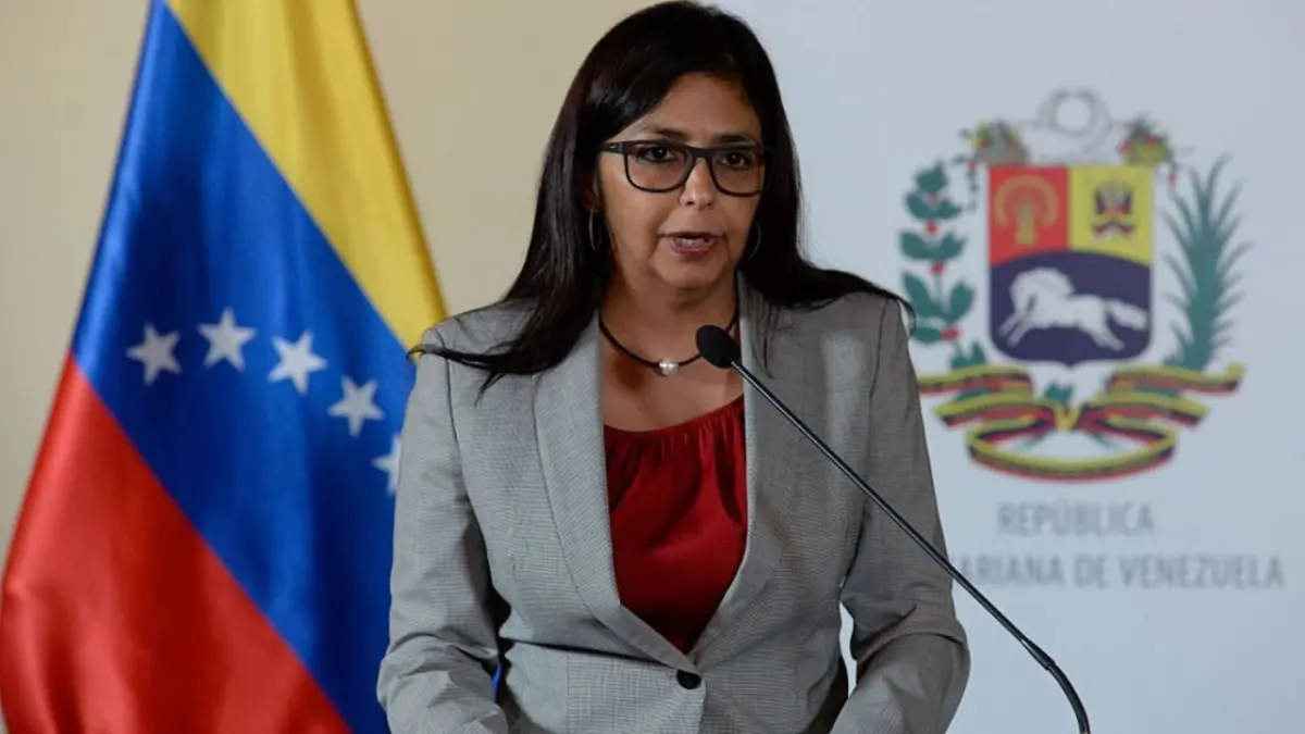 La vicepresidenta ejecutiva de Venezuela, Delcy Rodríguez.