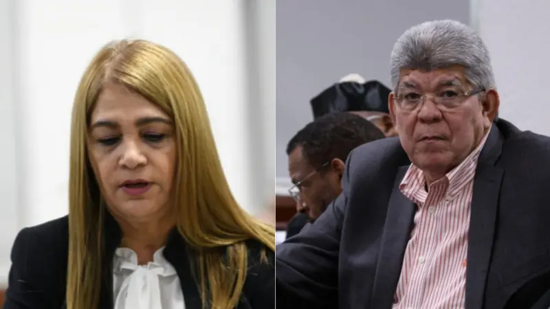 Tribunal descarga a Carmen Magalys Medina y Fernando Rosa
