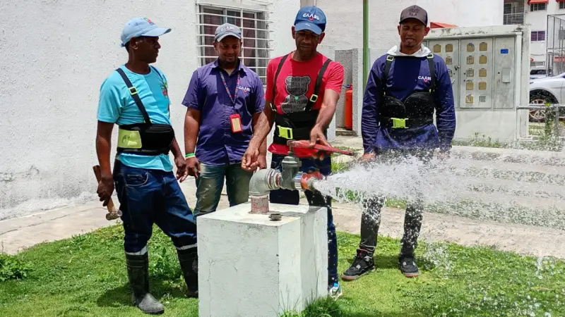 La CAASD y Fideicomiso VBC-RD realizan jornada de inspección de la calidad de las aguas en Ciudad Juan Bosch