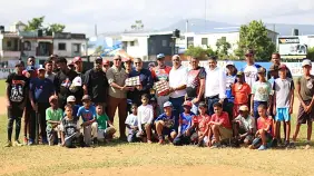Junior Noboa y MLB entregan remozado Estadio Palmarito en Bonao