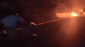 Protesta en Sabana Grande de Boyá por apagones de más de 12 horas