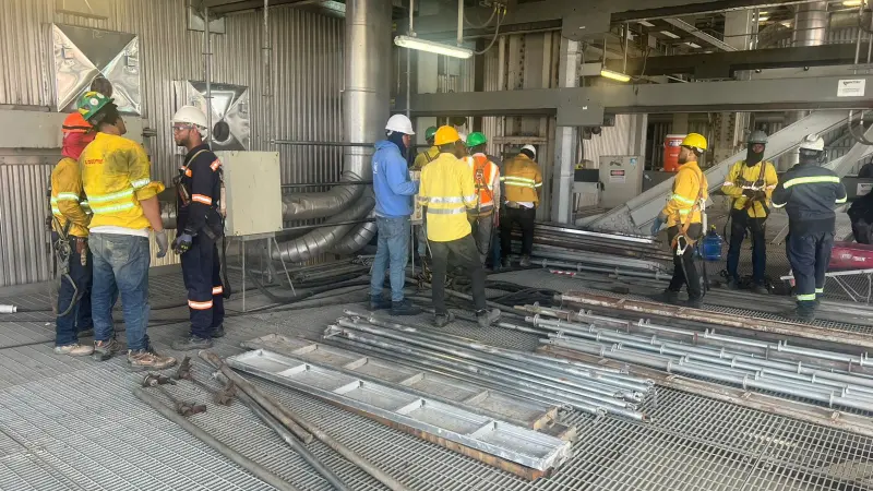 Avanzan trabajos para restablecer operación de Punta Catalina tras fallo en tubería