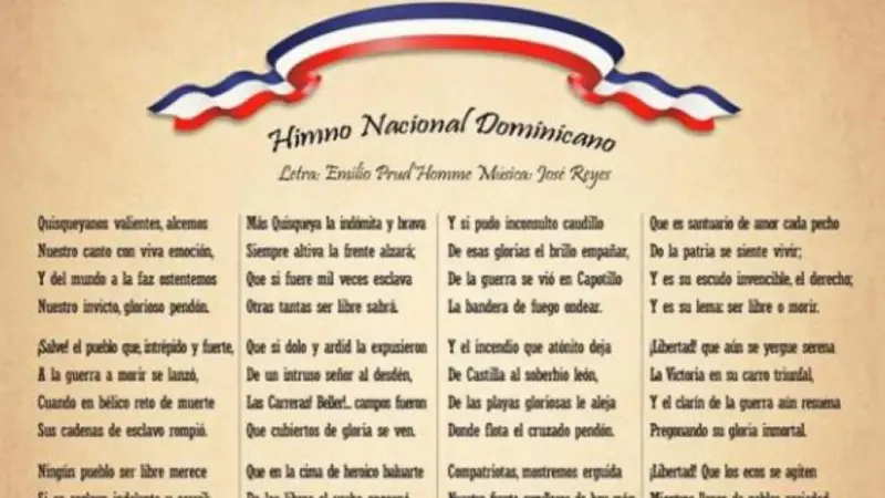 Regraban el Himno Nacional a un costo de RD$3.3 millones