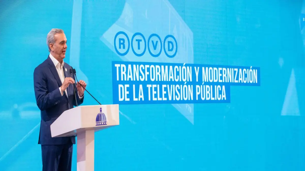 Presidente Abinader presenta la transformación y modernización de la televisión pública, RTVD Canal 4