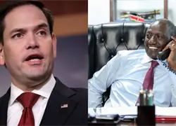Marco Rubio y William Ruto conversan sobre la crisis en Haití