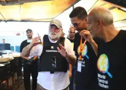 Chef José Andrés afirma desde Gaza que su equipo puede preparar 1 millón de comidas al día