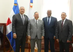 Ministro Andrés Bautista juramenta a Alberto Caminero como director de Prensa del Presidente