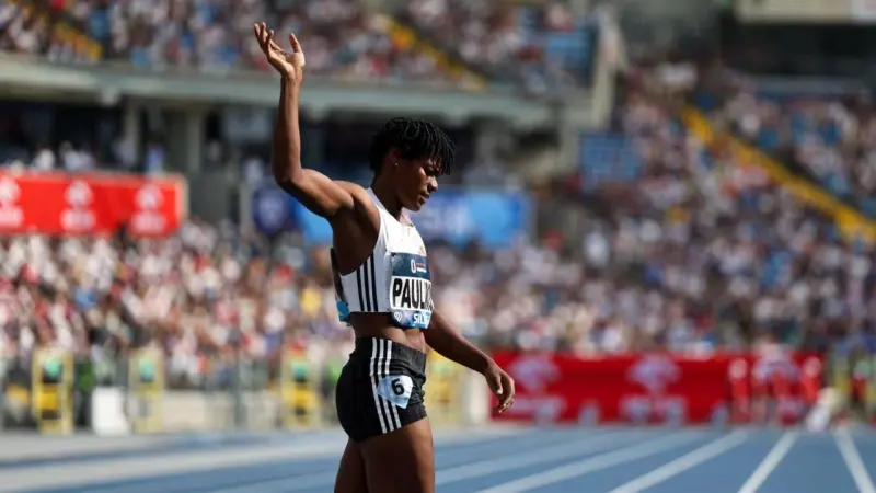 Marileidy Paulino queda en la cuarta posición en los 200 metros de la Liga Diamante
