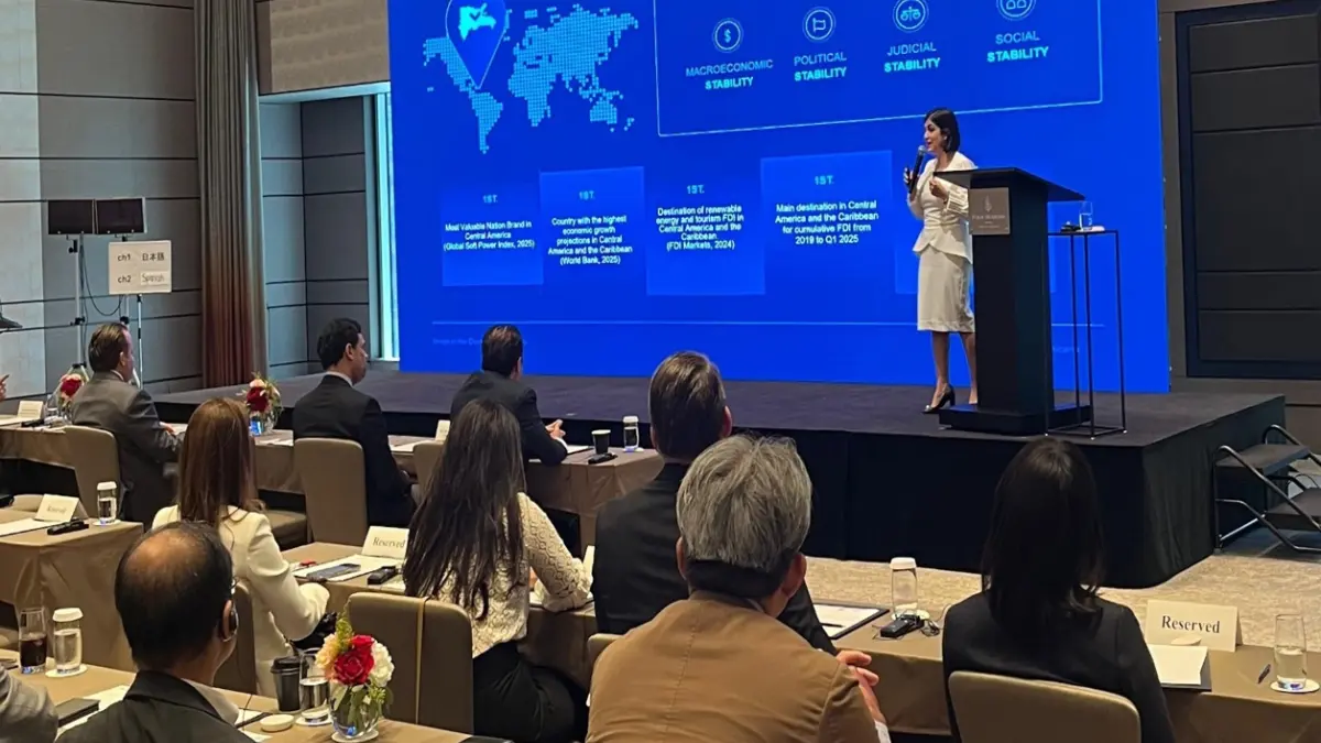 Biviana Riveiro presenta a República Dominicana como lugar estratégico para las empresas japonesas