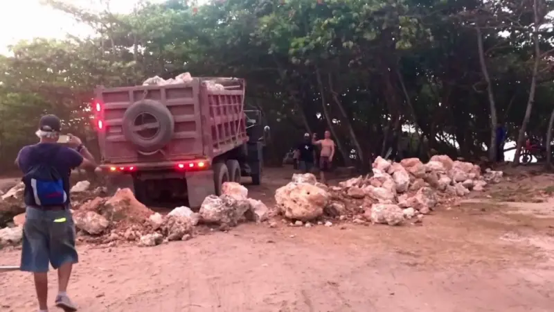 Entidades de Cabarete aclaran que el acceso a Playa Encuentro está garantizado por sentencias judiciales